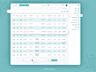 Admin Panel admin admin dashboard admin design admin panel admin template dashboad dashboard design dashboard ui design fintech flat simple teal teal color ui ux uidesign web website