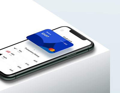 Credit Card Page UI app art design illustration iphone minimal mockup type ui ui design ux website