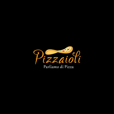 Pizzaioli" which means the pizza makers adobe photoshop branding clean design logo vector