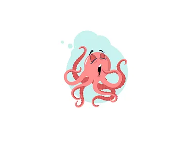 Octopus 🐙 animals design dribbble illustration ui uidesign vector