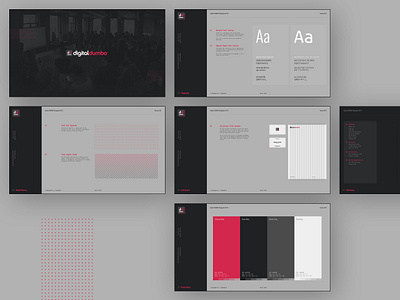 Digital DUMBO | Brand Guidelines brand book brand guideline brand manual branding branding and identity design digital platform event event platform web design website