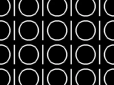 Binary 010101 typeface experiment binary binary code black and white brand brand identity branding custom type custom typeface custom typography design digital font pixel pixelated typography typography design