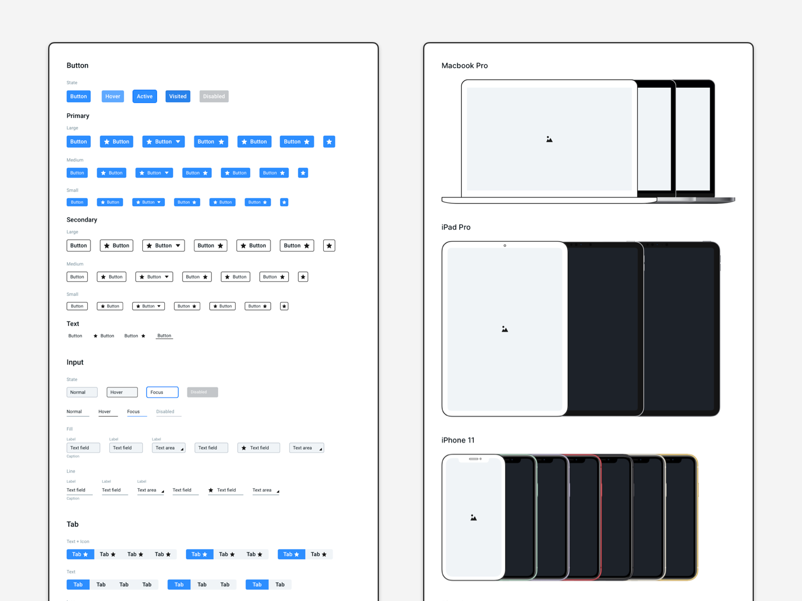 Frames 2 - design components library 🛠️ by Bunin Dmitriy on Dribbble