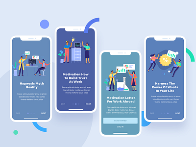 Jumeneng Illustration - Onboarding Screens finance flat design illustration illustrations landing page ui8 vector vector illustration vector pack website