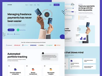 SaaS Website Landing Page homepage landing landing page landingpage web web design website