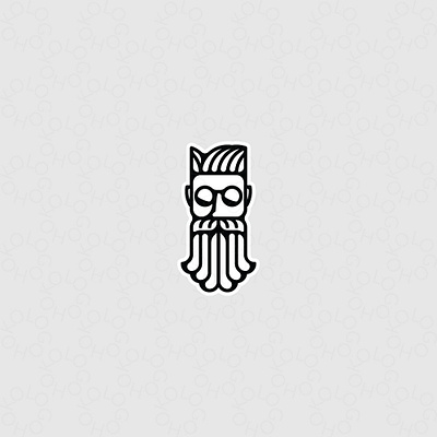 Bearded Man Logo (for Sale) barber barber logo barbershop beard bearded buy buy logo cut haircut head logo logos logotype man man logo mans people sale sales salon