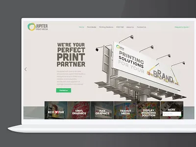Print Media Website Design design ui ux web website design