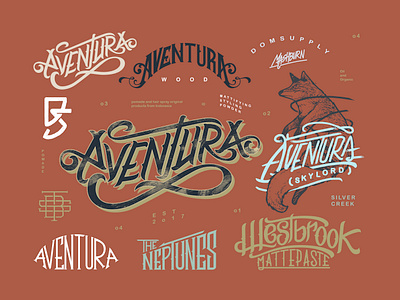 aventura logo aavtss animation branding design designproduct digital illustration digitalart graphicdesign handslettering illustration illustrator logo pomade product design typography ui vector