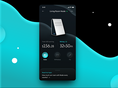 Incognito Node monitor app