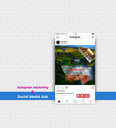 instagram Marketing & Social Media Ads. Setup branding business design graphic icon illustration illustrator instagram banner instagram marketing instagram post instagram story photoshop social media design stationary typography