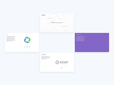 OSIG - Brand Identity Guidelines animation brand identity branding flat guidebook guideline guidelines logo logotype