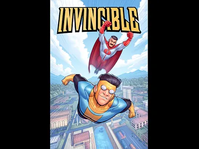 Invincible Fan Art art artwork character art comic art comic book art digital art drawing illustration photoshop wacom cintiq