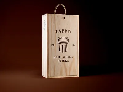 Tappo-grill & fine drinks brand design brandidentity branding clean design graphic graphic design graphic design graphicdesign identity