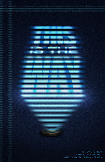 This is the Way - Sneak Peek hologram star wars star wars art the mandalorian this is the way