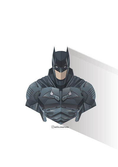 Batman Pattinson suit v2.0 branding design digital 2d digitalartist illustraion logo ux vector art vector artwork vector artworks