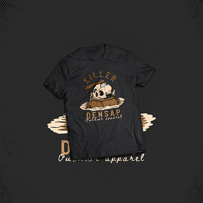 KILLER badge design badge logo badgedesign branding hand drawn illustration illustrator logo illustration outdoor skulls tshirt tshirt design tshirtdesign vintage vintage design