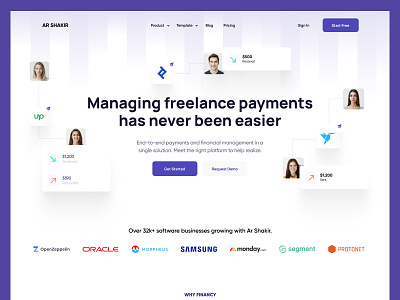 SaaS Website Landing page - freebie for adobe xd and figma about us call to action contact us cta features footer freebie header how it works landing landing page landingpage our process our services testimonials web web design webdesign website