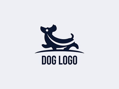 DOG LOGO - flat minimalist logo design abstract animal app art business card design dog dog logo ecommerc logo fast flat minimalist logo design graphic designer icon illustration logo logo designer realestate symbol ui ux vector