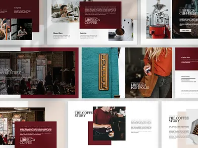 Liberica Coffee Powerpoint Template branding coffee shop powerpoint coffeeshop corporate creative design creative market creative studio naturalistic powerpoint design powerpoint presentation template