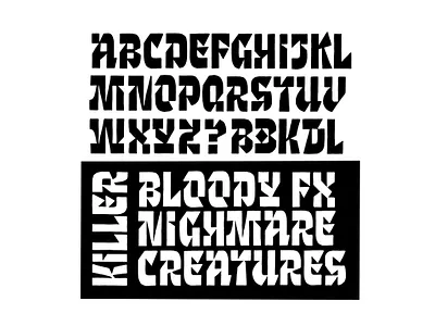 Typeface process alphabet customtype font font design lettering spikes type typeface typeface design typemate typography