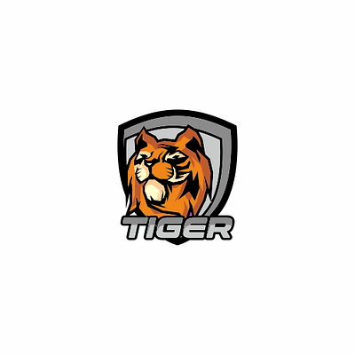 TIGERR animation design icon illustration illustrator logo vector