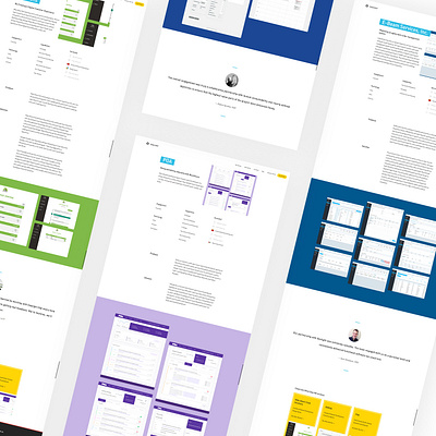 Gaslight Case Studies Template case study cincinnati client design design system portfolio responsive design ui ux