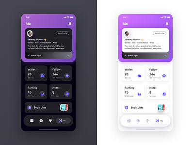 Book App 📚 app book books dark design ui ux web