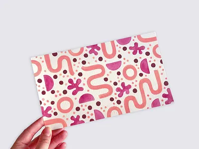 Watercolor shapes design illustration pattern pattern design watercolor