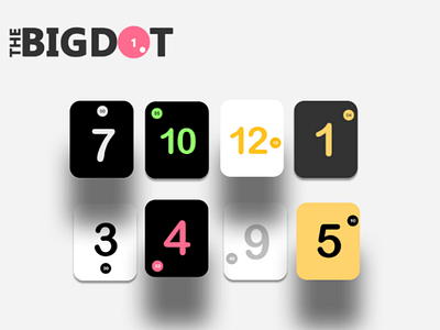 The BIGDOT design ui apple ios watch