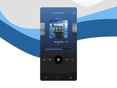 Mobile Music Player 009 dailyui design desktop ios mobile music music app music player music player app music player ui ui ui design ux ux design uxdesign web website