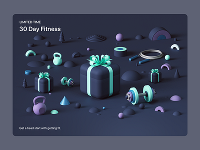 Apple- Six Days of Surprises 3d abstract app apple appstore c4d cinema4d colors design geometric illustration ios isometric octane octanerender render ui uiux ux web