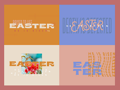 Easter branding christian design christian logo church church branding church design church logo church marketing color design design art easter easter design illustrator marketing minimalistic