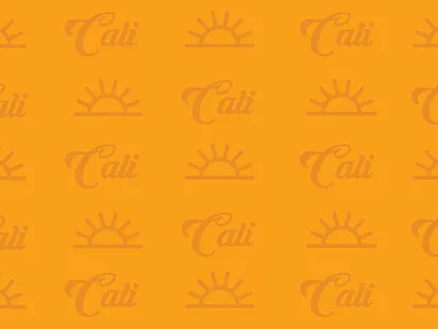 California Pattern branding california design illustration orange county typography vector