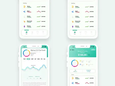 Cryptocurrency app design app concept app design app icon design dashboard design uiux design web design