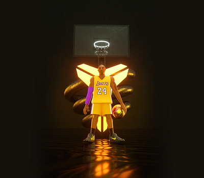 mamba forever basketball c4d kobebryant mamba