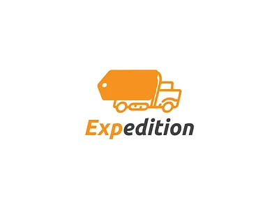 Exp Edition Logo delivery design exp exp edition logo graphic design logo logo truk logos logotype mobil simple logo vector
