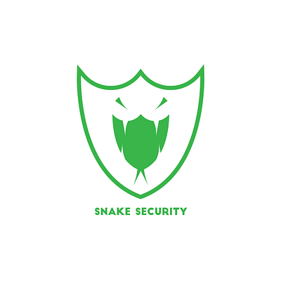 Snake Security 🐍 brand identity branding flat logo logo concept logo inspiration logodesign logos minimal monogram security logo shield snake logo vector