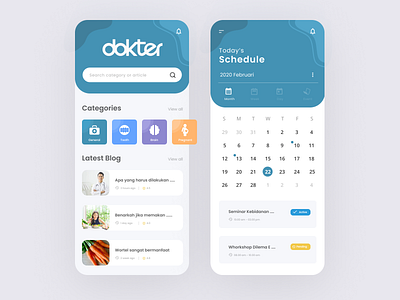 Redesign Dokter Apps app design design app illustration mobile design ui ui app ui app design ui apps ux ux apps