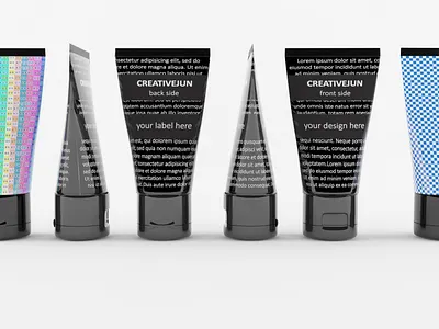 Cosmetic Cream Tubes 3d model 3d product design 3d tube 3ds max 3dsmax bathroom beauty branding care cleaning cosmetics cream bottle cream jar creative design dribbble flat foam latest tube