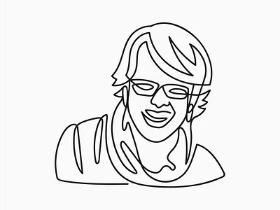 line art abstract art illustration line