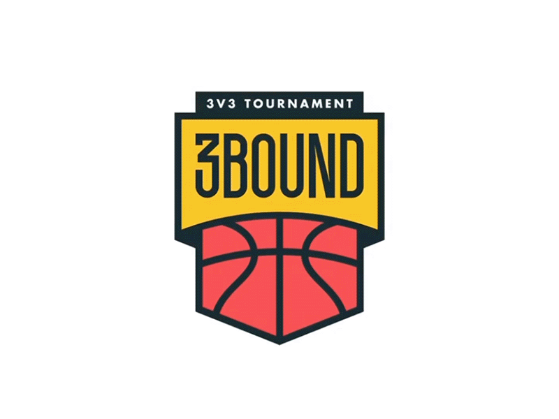 3Bound Logo Animation 3v3 animation athletic brand design brand identity identity identity design logo logo design vector