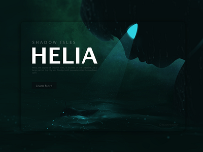 HELIA dark dark theme dark ui drawing game game art illustration print procreate ui