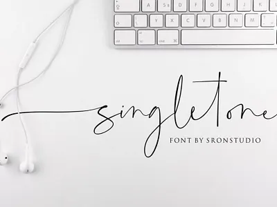Singletone Free Signature Font design font free font free fonts freebie freebies typeface typefaces typogaphy typography