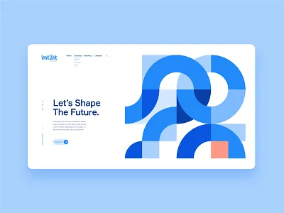 Landing Page app brand design colors icon landing landing page shapes ui ux web web design agency web designer web site webdesign