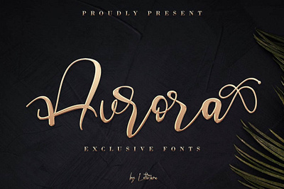 Aurora Free Calligraphy Font design font free font free fonts freebie freebies typeface typefaces typogaphy typography