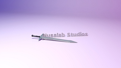 3D Sword 3d animation 3d art 3d artwork autodesk maya