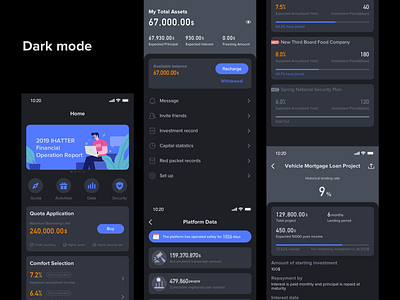 Dark mode app dark dark mode icon ui ux