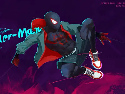 Spider man branding design