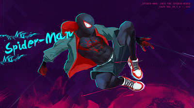 Spider man branding design