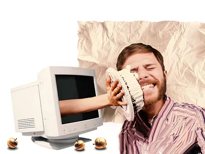 Delicious Digital Design Process: Medium Article Collage abstract art card collage cover design digital poster print zajno